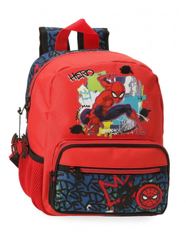 2932221 MOCHILA ADAP. 28CM. SPIDERMAN URBAN